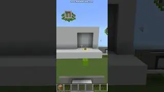3x3 Sliding Door | MCBE #minecraft #redstone #shorts