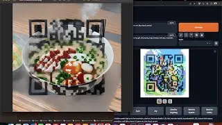 QR Code Makeup with AI, Stable Diffusion and ControlNet extension. (Brightness Method) 