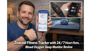 ⌚ Обзор фитнес-трекера Zeacool &ndash; круглосуточное отслеживание пульса, уровня кислорода в крови и с...