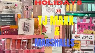 Покупки к праздникам в Tj Maxx и Marshall #tjmaxxmarshalls #макияж #подарочныенаборы