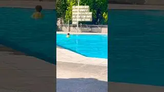A piscina s&oacute; pra mim no Sesc de Praia Grande