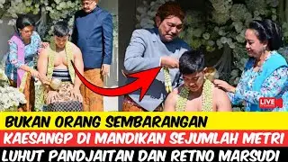 Ngerih ! Bukan Orang Sembarangan, Begini Momen KaesangP Di Mandikan Oleh Sejumlah Mentri???