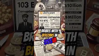 Bribes with BITCOINS in Russia!!! 🚨🚨🚨 #dinero #bitcoin #crypto