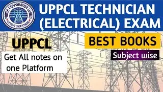 Best books for UPPCL Technician (Electrical) | UPPCL Technician books |  UPPCL Technician Exam notes