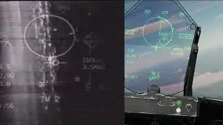 f-18 incorrect a/a hud symbology