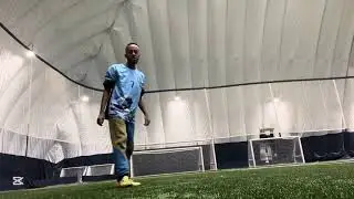 Free kick practice to vlog before the big Workhaus playoff game From January 7 at Monarch park turf