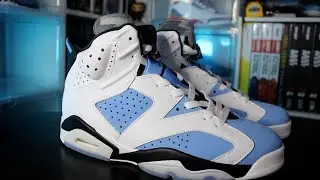 AIR JORDAN 6 'UNC HOME' (2022) | Detailed Review + Legit Checking Guide w/ Blacklight