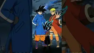 Goku vs Naruto Uzumaki Comparison Video #goku #dragonball #naruto #anime