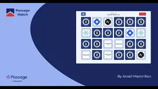 Passage Match - Quick Game Demo