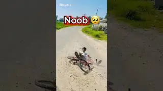 crash ho Gaya🤣 new cycle stunt ￼ #crash #trending #shortsfeed #ytshorts #stunt #shorts