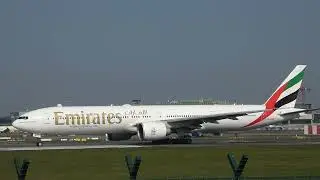 Plane spotting at Dublin Airport Emirates A6-ENB EK161/EK162 26/03/2022