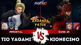 KOF XV🌟TIO YAGAMI (Mature/Shun'ei/Ash) vs KIONECIMO (Vice/Mature/Iori)🌟Ranked Match - 12/24