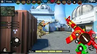 Squad Game 2022 Multiplayer Game - Gun Shooting Game - FPS Shooting Games - Gameplay Android