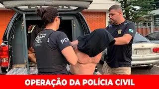 POLÍCIA CIVIL REALIZA GRANDE OPERAÇÃO CONTRA O TRÁFICO DE DROGAS EM APUCARANA