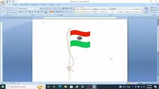 India tiranga disign ms word me | 15 Aug 2022 ka logo ms office |