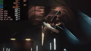 RX 6600M + i5-12600KF - Dune: Awakening (DEMO) - 1080p auto settings