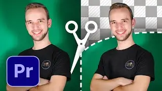 Greenscreen mit Chroma Key entfernen in Premiere Pro Tutorial