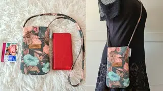 Сумка для смартфона своими руками / Учебное пособие по сумке через плечо 
