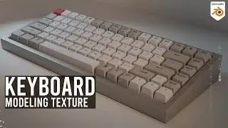 Master 3D Keyboard Modeling in Blender 4.2
