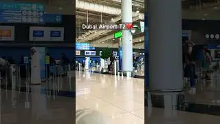 Dubai Airport T2 | #DXB #departure #terminal2 #dubaiairport #dubai #abudhabi #travel #views #trend