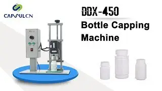 DDX-450 capping machine, table-top cap screwing machine