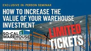 Warehouse Investor Event - Limited Seats!