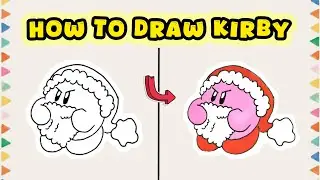 How to Draw Kirby &ndash; Nintendo Game Character Drawing Masterclass