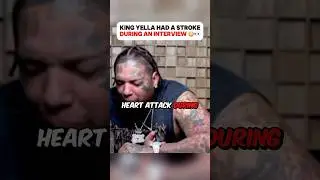 Rapper PASSES OUT During An Interview🤦😳 #rap