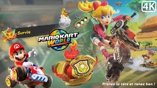 MARIO KART WORLD - Toutes les courses (Mode Survie) - 4K