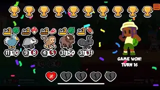 Super auto pets Lv3 dodo and buffalo win