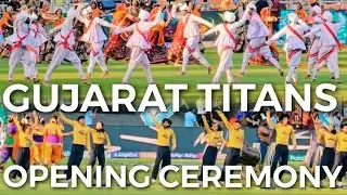 Gujarat Titans Opening Ceremony | GT vs MI Cinematic Vlog | IPL 2024 | Narendra Modi Stadium