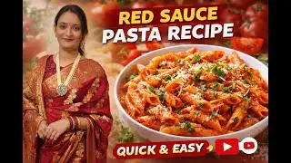 Ghar Par Pasta Kese Bnaye | How To Make Red Sauce Pasta At Home | Restaurant Style Pasta At Home |