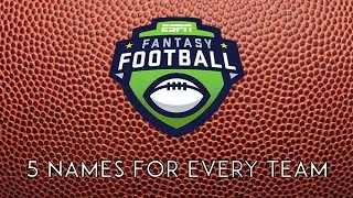 5 Fantasy Football Team Names For EVERY NFL Team