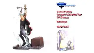 Marvel Gallery Avengers: Infinity War Thor PVC Figure from Diamond Select Toys