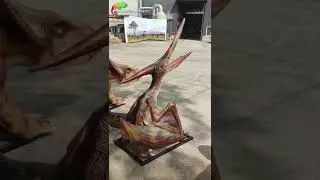 Fiberglass Pterosauria model