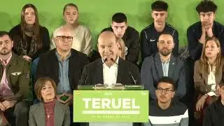 Santiago Mor&oacute;n presenta la lista de candidatos por Zaragoza para el 8F