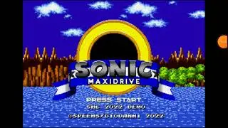 SONIC MAXIDRIVE/MEGADRIVE/ANDROID /ROM HACK/LINK PARA BAIXAR NA DESCRI&Ccedil;&Atilde;O /EMULADORES =MD.GEN/GENPLU