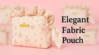 You Don&rsquo;t Believe How Quick & Cute This DIY Makeup Bag Is!