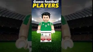 guess the players as Lego version 🤔#football #guess #quiz
