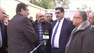زيارة مصنع مصبرات الزيتون تابع للمستثمر بلعسلة ببلدية تادمايت، من طرف وزير الفلاحة شريف عماري