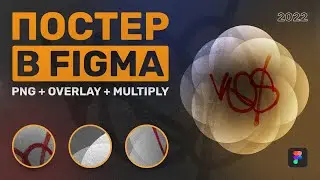Уроки дизайна в Фигма 2022 | Дизайн постера за 6 минут в Figma | Figma Poster Design Tutorial