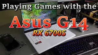 Играем в игры на Asus G14 (RX 6700S)