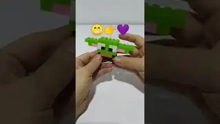 y as&iacute; qued&oacute; el BABY YODA... 🤭 hecho con #pixbrix #shorts