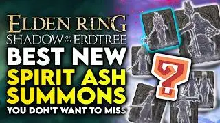 Elden Ring Shadow Of The Erdtree | New Best Spirit Ash Summons - Mimic Tear Alternatives