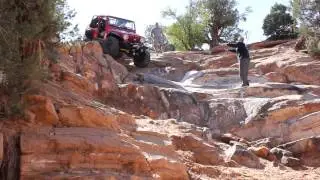 ARMYMEDIC ROLLOVER ON HIGH DIVE, BEHIND THE ROCKS, MOAB