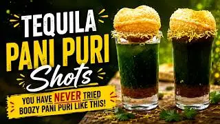 Tequila Pani Puri Shots | DIY Pani Puri Shots Recipe | Adi's Cocktails