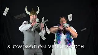 Slow Motion Video Booth Michigan Wedding Reception