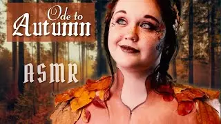 ASMR Fantasy | Autumn Nature Goddess | Nature Sounds, Autumn Triggers, Magic