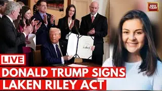 Trump News LIVE: Donald Trump Signs Laken Riley Act As His Administration's First Legislature