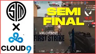 BEST SEMI FINAL! TSM VS CLOUD9 | VALORANT FIRST STRIKE QUALIFIERS | VLR HIGHLIGHT